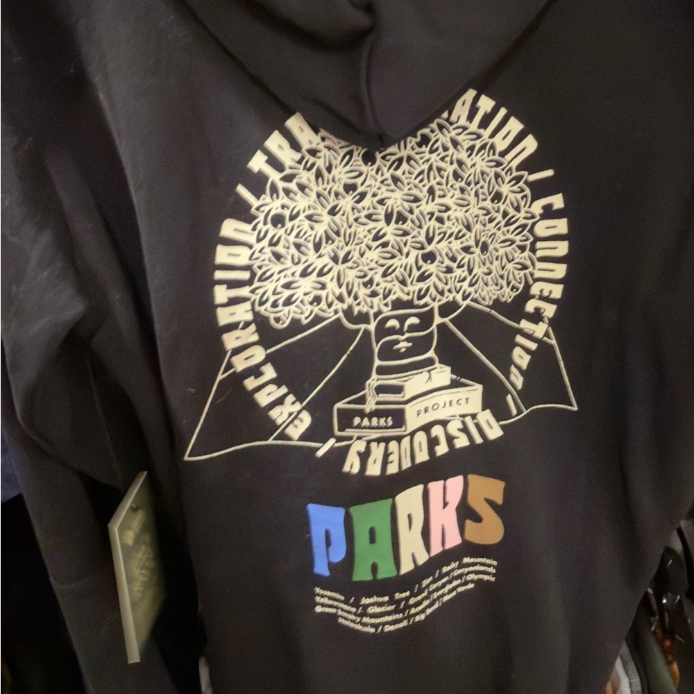 Parks Project Classic Black Hoodie